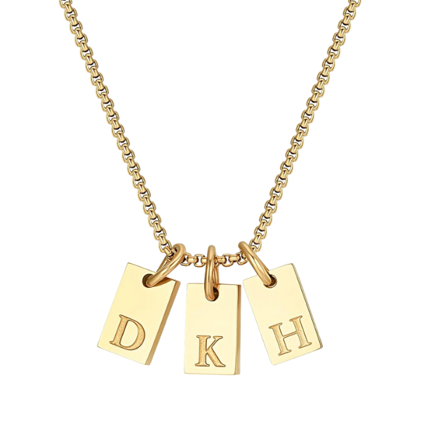 Kette mit Buchstaben