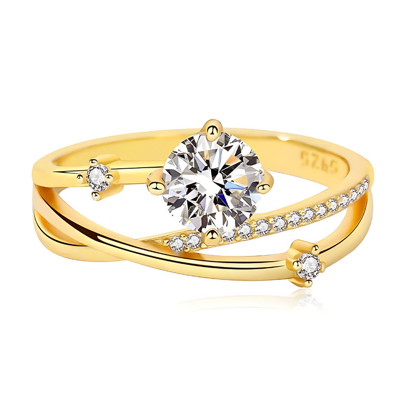 Moissanite-Ring